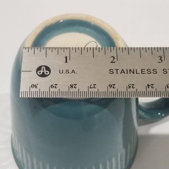 Fisher - Stoneware Mugs - Teal - 2 each - Picture 11 of 11